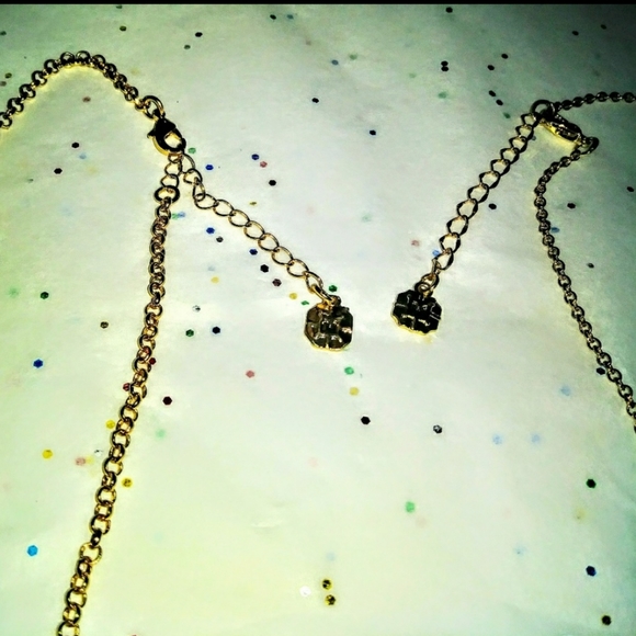 Monet Gold Social Necklace w/Matching Earrings NWT - Picture 12 of 16